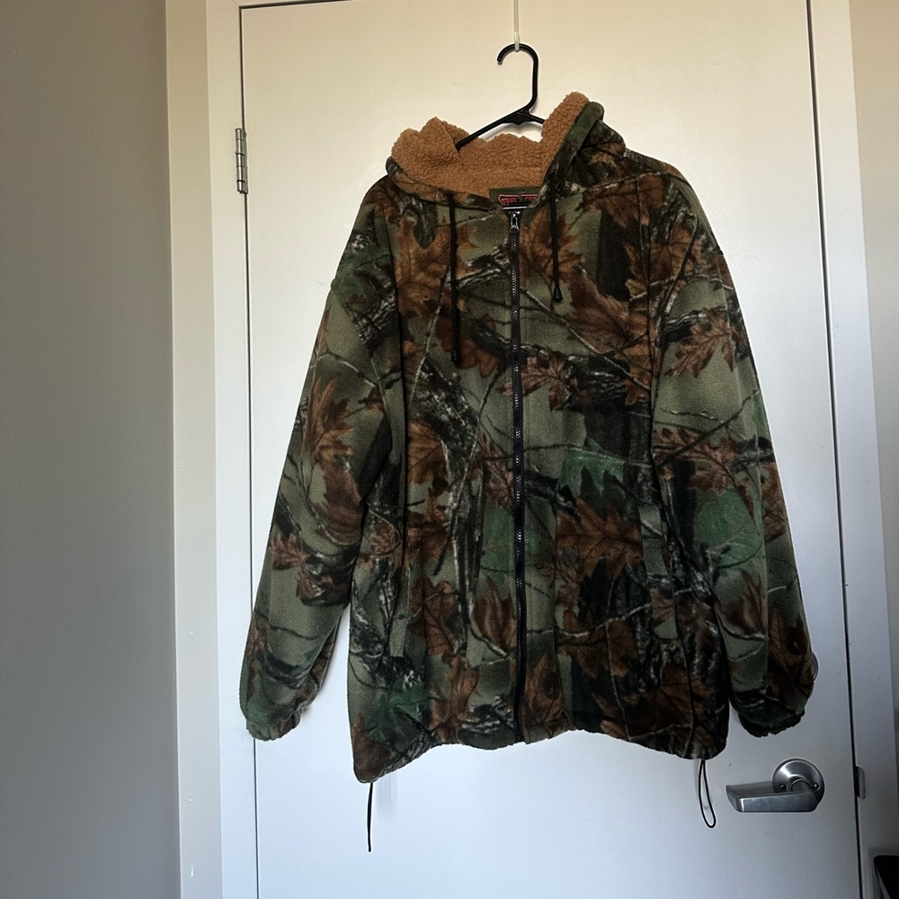 Trail Crest Camouflage Fleece Lined Jacket